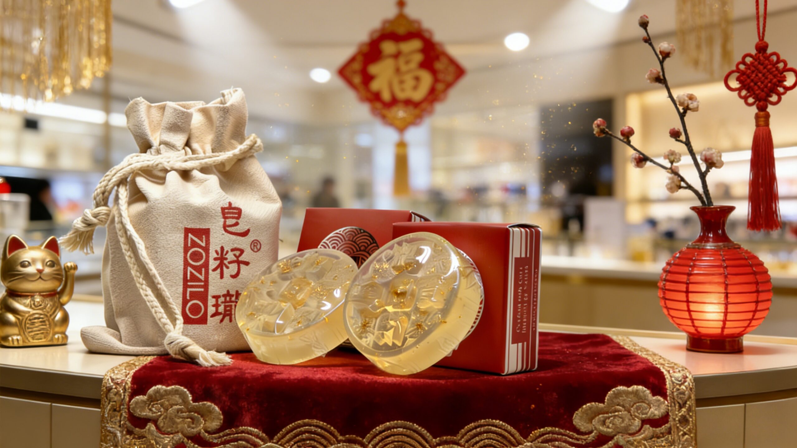 招財開運金箔皂