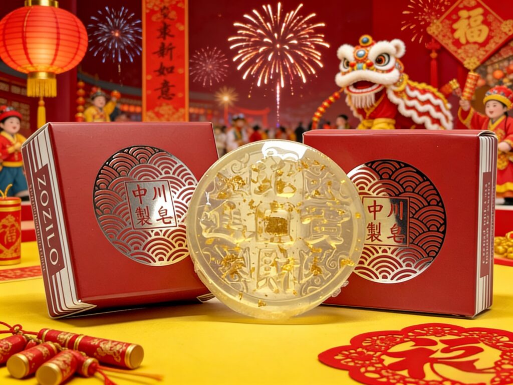 招財開運金箔皂