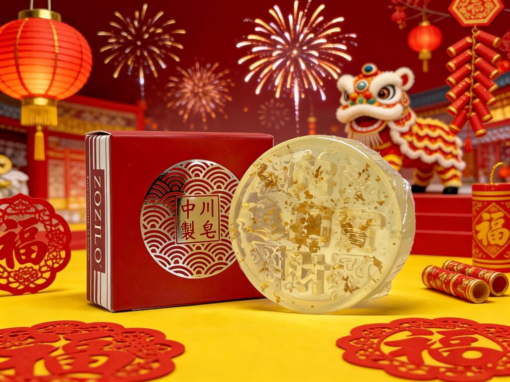 招財開運金箔皂